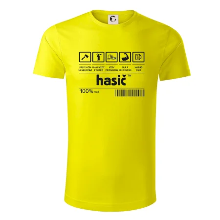 Čiarový kód - Hasič / hasička