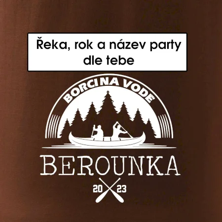 K vode - Kanoe les (vlastný nápis)