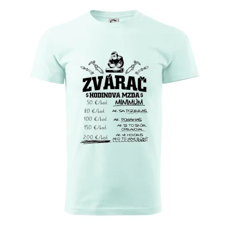 Hodinová mzda zvárač