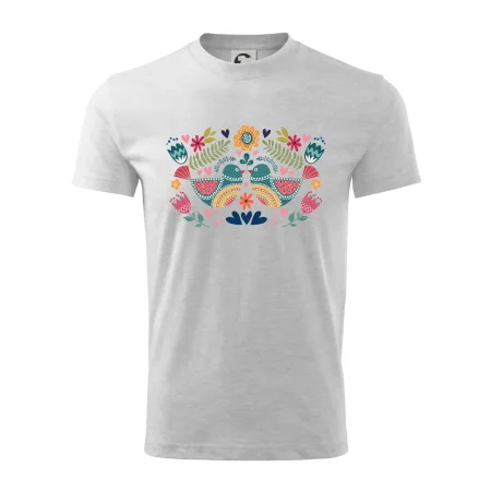 Folklór - dva farebné vtáčiky