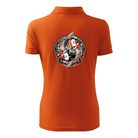 Yin & Yang Koi kapor - oranžový