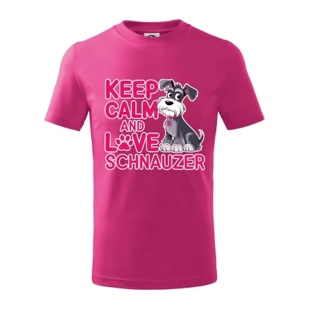Keep calm and love Schnauzer