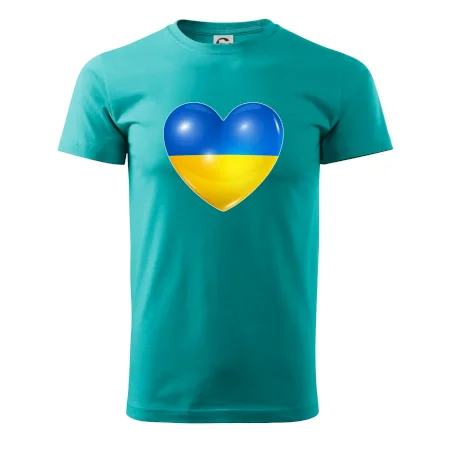 Ukrajina srdce vlajka