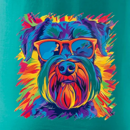 Bradáč farebný štýl 70s