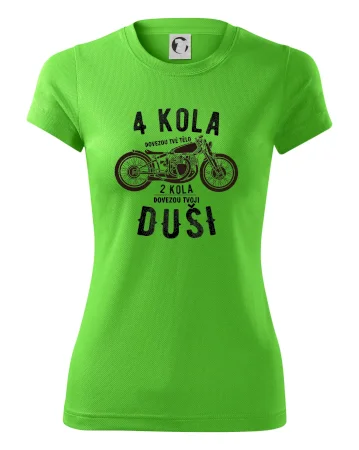 4 kolesá vs 2 kolesá