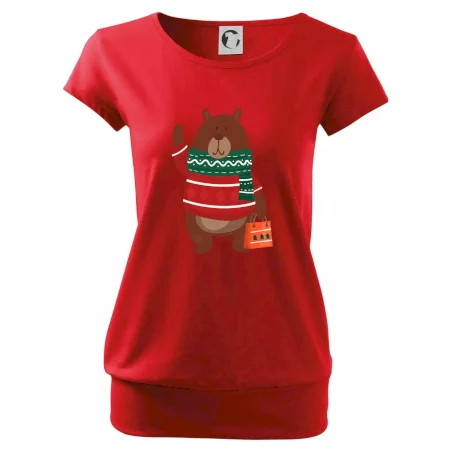 Medveď s darčekom