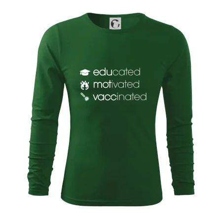 Educated motivated vaccinated
