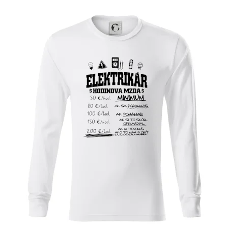 Hodinová mzda elektrikár