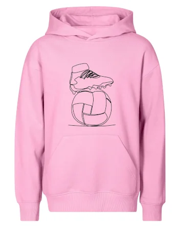 Futbalová lopta kopačka jedným ťahom