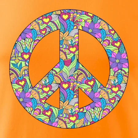 Peace symbol mandela