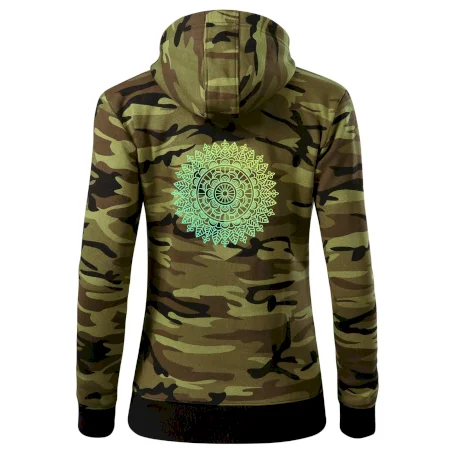 Mandala zelenožlutá