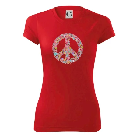 Peace symbol lístočky