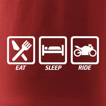 Eat sleep ride - cesta