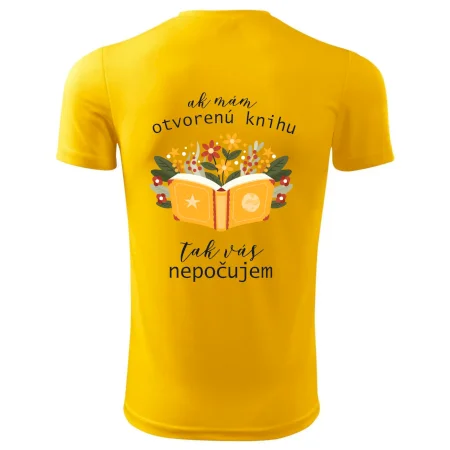 Ak mám otvorenú knihu, tak vás nepočujem