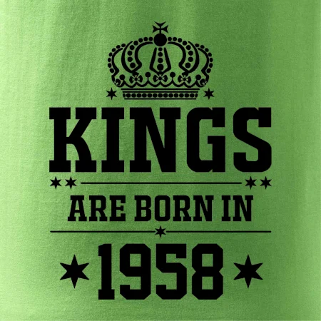 Kings are born in 1958