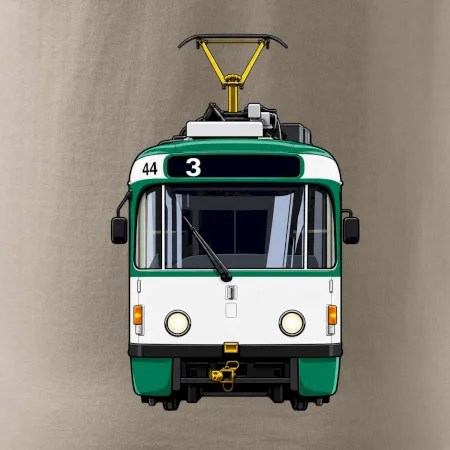 T3R SLF čelo tramvaje linka 3