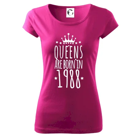 Queens are born in 1988