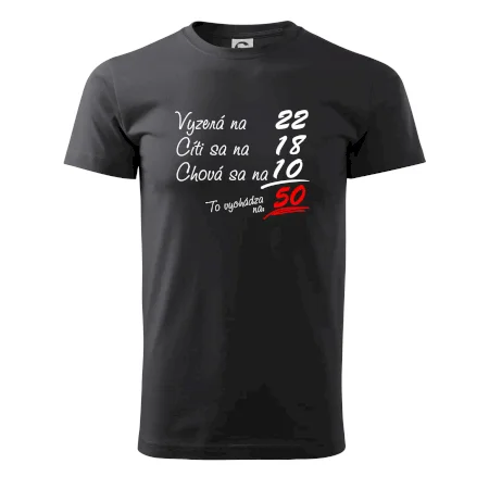 Vyzerá, cíti sa, chová sa - 50 rokov