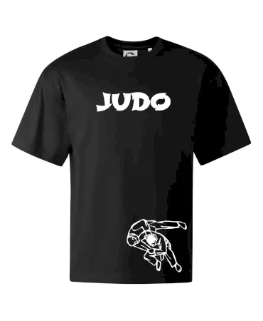 Judo nápis + postavy
