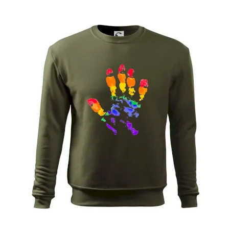 LGBT hand print