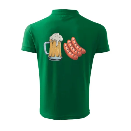Pivo a klobása