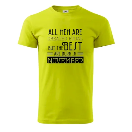 All men are created equal november