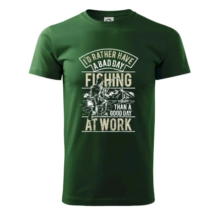 Fishing at work