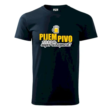 Pijem pivo - tvoja super schopnosť - rovný