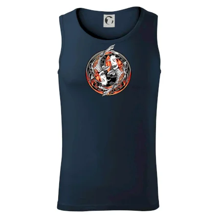 Yin & Yang Koi kapor - oranžový