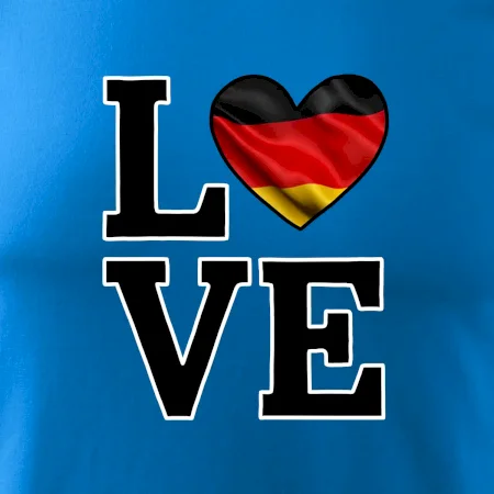 Love Nemecká vlajka