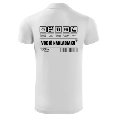 Čiarový kód - Vodič nákladiaku