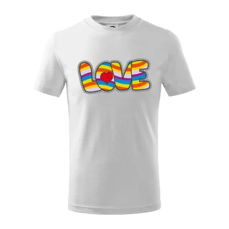 Love nápis dúhový