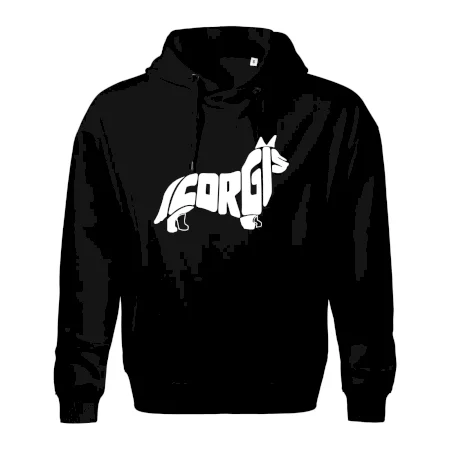 Corgi - nápis v tele