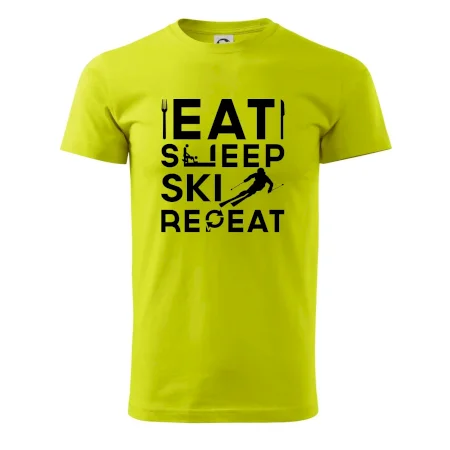 Eat sleep ski repeat
