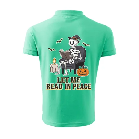 Let me read in peace