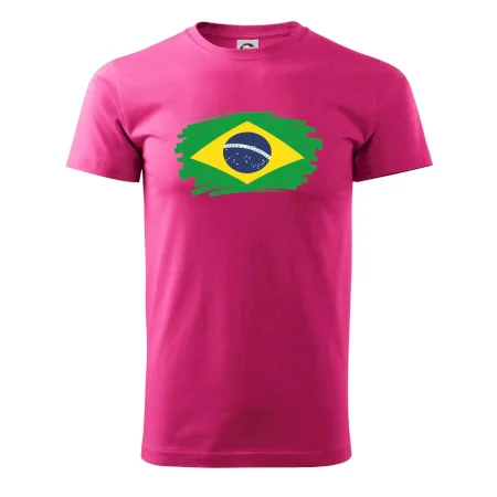 Brazília vlajka štetkou
