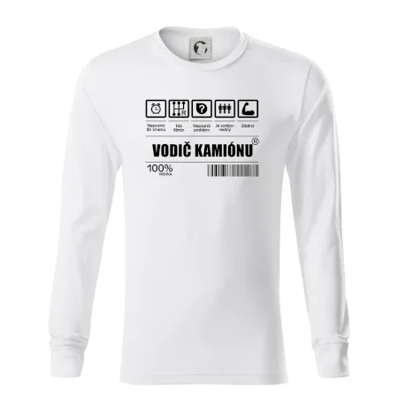 Čiarový kód - Vodič kamiónu