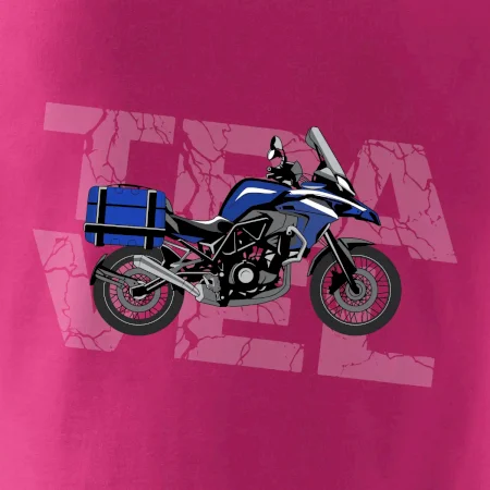 Cestovná enduro modrá