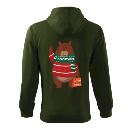 Medveď s darčekom