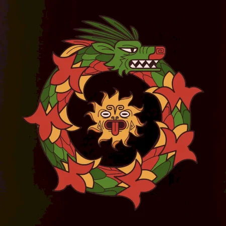 Mayovia - zvieratá had v kruhu