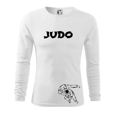 Judo nápis + postavy