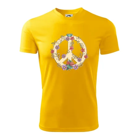 Peace symbol pieskový