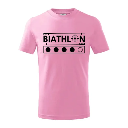 Biathlon terč a hůlky