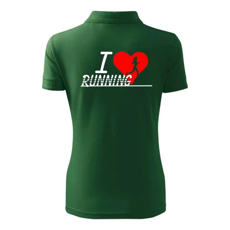I love running dievča
