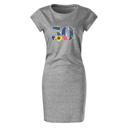 Kvetinové číslo kreslené - 50