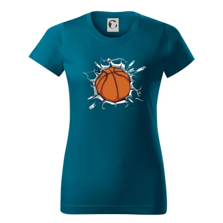 Basketbal lopta v triku