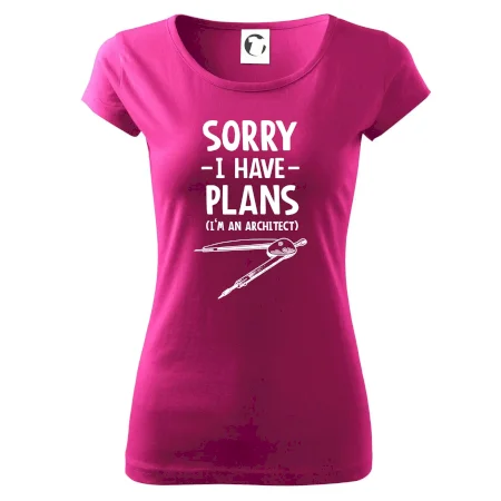 Sorry I have plans - architect