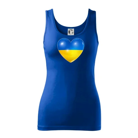Ukrajina srdce vlajka