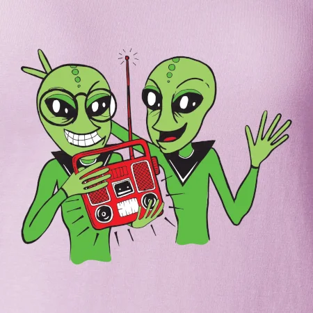 Ufo a rádio (Pecka design)