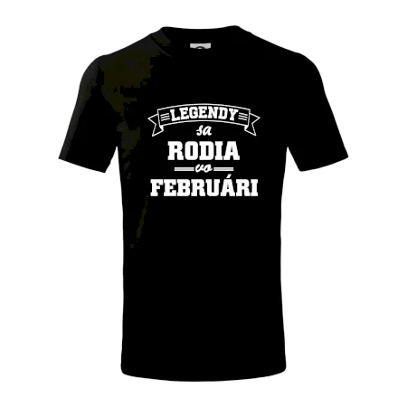 Legendy sa rodia vo februári